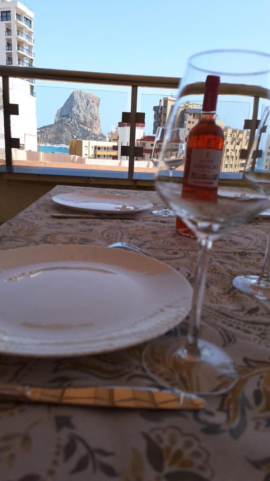Atico Centrico, 50M De La Playa, Vista Al Mar, Wifi Fibra, Gran Terraza Apartment Calp Exterior foto